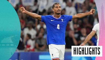 Olympics football highlights: France 3-0 USA - Michael Olise and Alexandre Lacazette score
