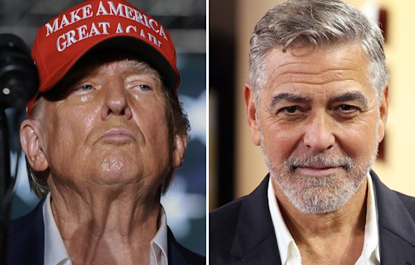 Donald Trump Fires Back at George Clooney Over Biden Op-Ed: He ‘Should Get Out of Politics and Go Back to TV. Movies Never...