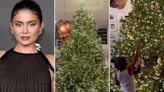 Kylie Jenner Reveals Her Ceiling-Skimming 2022 Christmas Tree: 'Tis the Season'