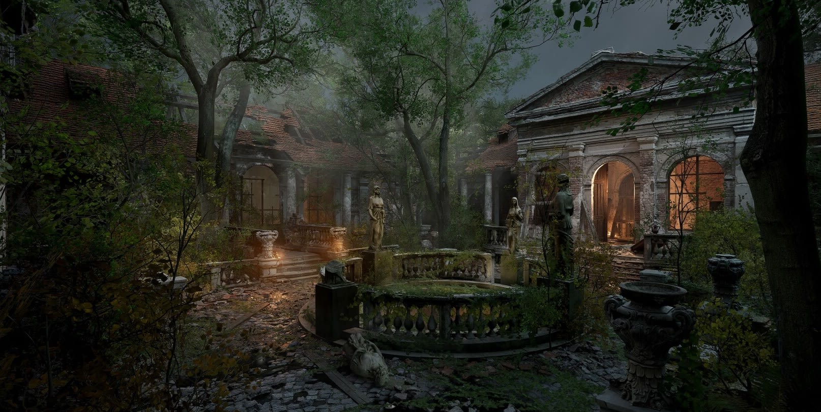 Gorgeous Unreal Engine 5.4 Abandoned Manor Tech Demo Pushes the RTX 4080 to Its Limits With Hardware Lumen