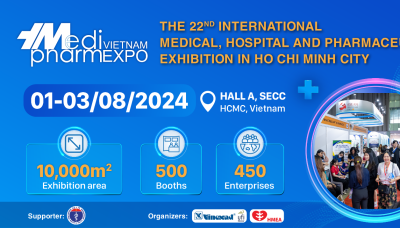 The 22nd International Medical, Hospital And Pharmaceutical Exhibition in Ho Chi Minh city – Vietnam Medipharm Expo 2024