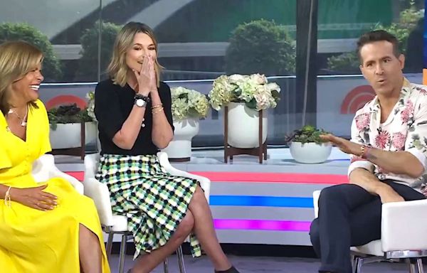 Savannah Guthrie Drops NSFW Word Live on “Today” During Ryan Reynolds Interview: 'We're All Canceled'