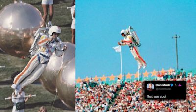 Elon Musk Reacts To Stunning Jet Pack Stunt From 1984 Los Angeles Olympics Opening Ceremony Video: Watch