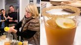 Martha Just Taught Us How to Make an Apple Cider Bourbon Sour—Her Favorite Thanksgiving Cocktail