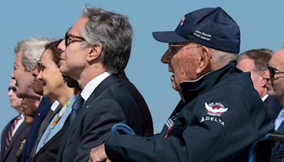 ‘Democracy begins with each of us,’ Biden says at site of D-Day invasion in Normandy