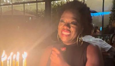 Viola Davis Toasts to Her 'Last Year in my 50s' as She Shares Photos from Birthday Dinner: 'I'm Alive!'