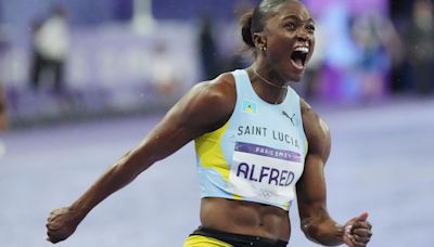 Who is Julien Alfred? Track star shocks Sha'Carri Richardson for Saint Lucia's first Olympic medal