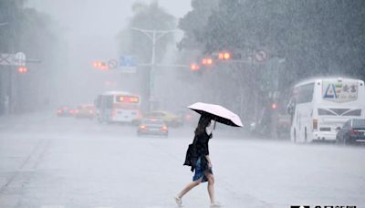 快訊／午後雨猛烈！彰化縣2區二級淹水警戒 永靖鄉時雨量44毫米