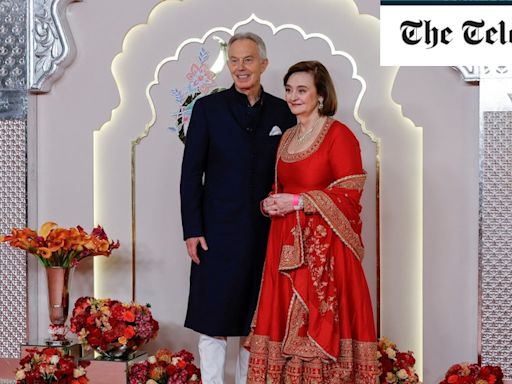 Boris Johnson and Kim Kardashian attend Anant Ambani's Indian wedding
