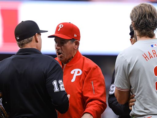 Phillies and Giants Clear Benches After Bryce Harper Was Almost Hit Twice