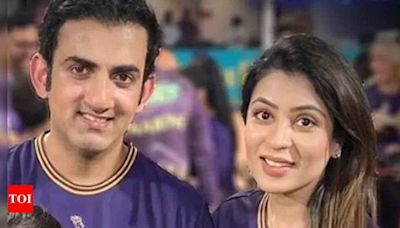 'Because he deserves to lead...': Wife Natasha Jain reacts to Gautam Gambhir's appointment as India's head coach - Times of India