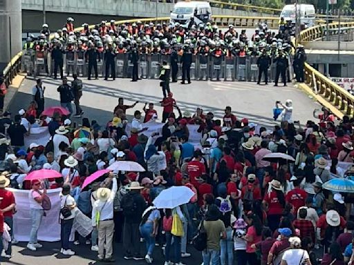 AICM: Bloqueos de hoy 24 de mayo en el Aeropuerto y otras zonas en CDMX por la CNTE