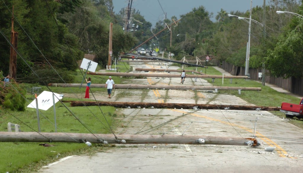 What happens when a hurricane pounds Central Florida? This.