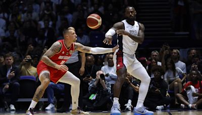 LeBron James scores Team USA's final 11 points during 92-88 win over Germany in final pre-Olympics exhibition