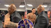 Mike Tyson takes in Ryan Garcia-Devin Haney fight before bout with Jake Paul