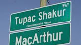 Tupac Shakur has an Oakland street named for him 27 years after his death
