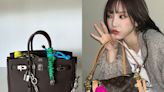 Lisa、太妍都在掛！韓女團瘋「包包掛飾」成新潮流 越多越時髦
