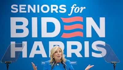 Jill Biden appeals to Duluth seniors with pro-aging, pro-Biden pep talk