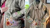 Redditor shows how they transformed an old, falling-apart jacket into a ‘work of art:’ ‘It was in a real poor state’