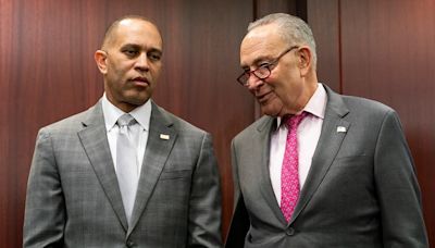 Watch: Schumer, Jeffries endorse Kamala Harris for president