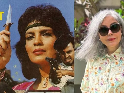 ...Zeenat Aman reveals she was pregnant during the shoot of 'Daaku Hasina' co-starring Rakesh Roshan, says she was nervous about the safety of the child in her womb - PICS inside | Hindi Movie...