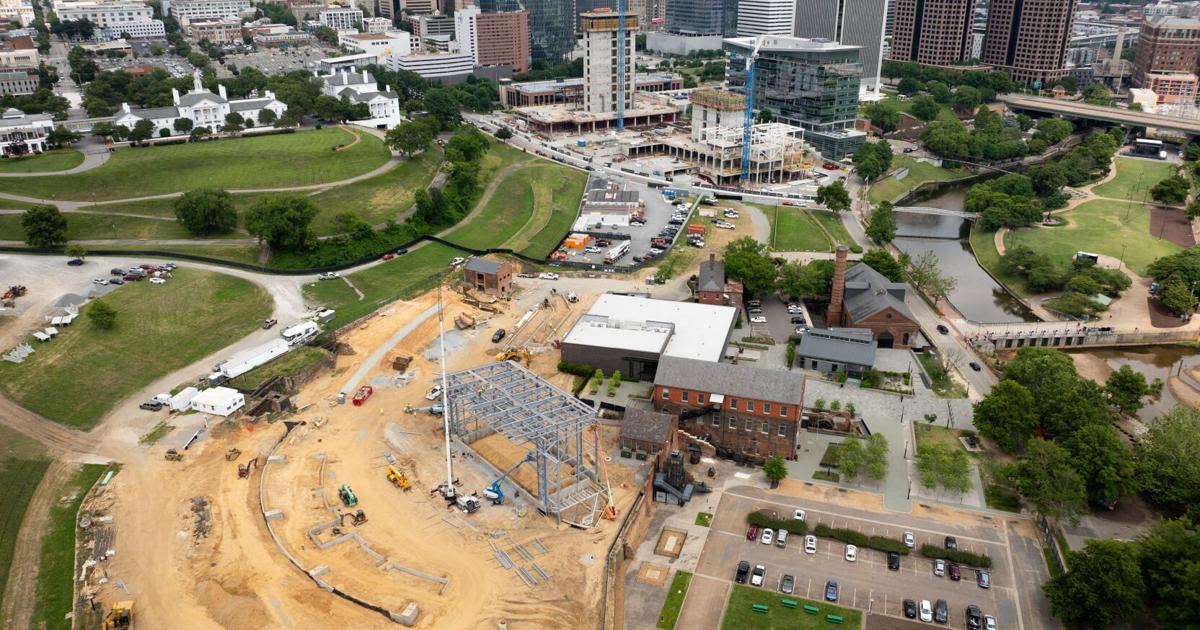 Richmond Riverfront Amphitheater on track to open summer 2025