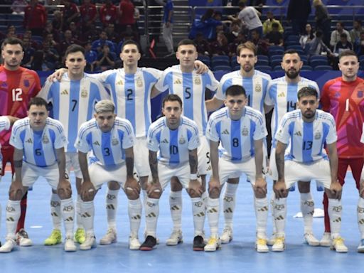 Argentina derrotó a Croacia y está en cuartos del mundial de futsal