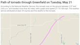 NWS upgrades Greenfield to EF4 rating, 7 total tornadoes confirmed from Tuesday