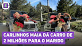 Carlinhos Maia presenteia Lucas Guimarães com carro de mais de 2 milhões