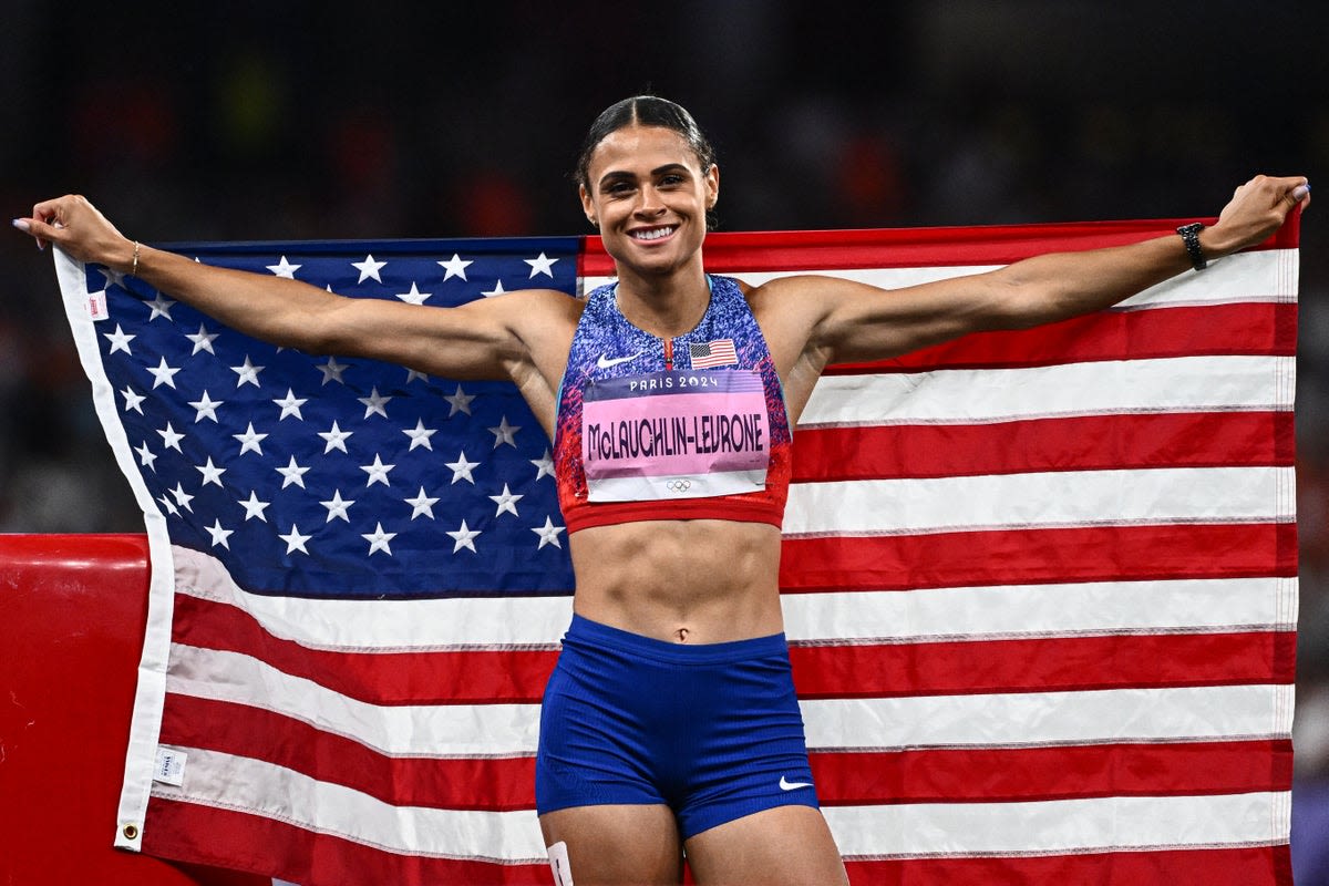 Sydney McLaughlin-Levrone smashes 400m hurdles world record in stunning Olympic title defence