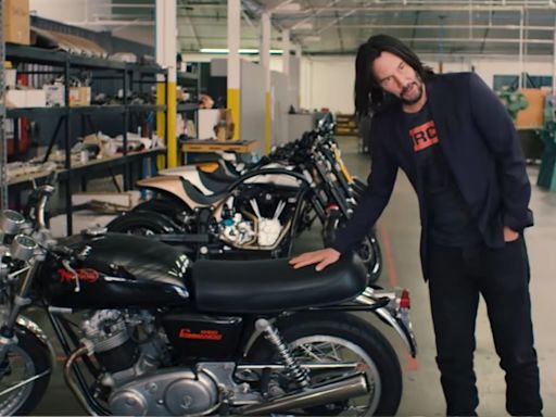 Keanu Reeves’ Motorcycle Collection