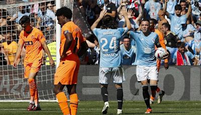 Celta y Valencia dicen adiós a la temporada con un festival de goles