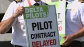 Delta pilots protest at Atlanta airport ahead of busy Labor Day weekend