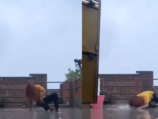 Watch: Man's Rainy Day Reel Shoot Didn't Go As Planned. Internet Reacts - News18