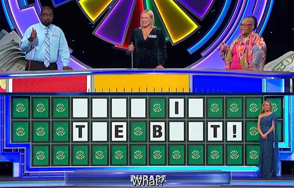 'Wheel of Fortune' Contestant Surprises Pat Sajak with NSFW Answer: 'I Was a Little Excited'