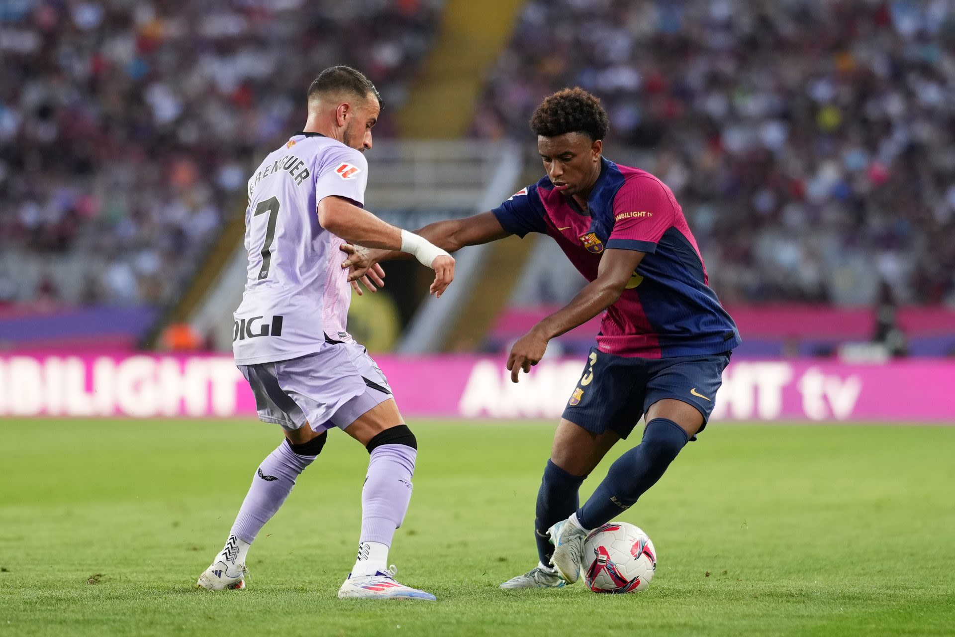 Barcelona rising star showing signs of returning to his best after lengthy injury layoff