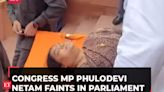 Parliament session: Amid protest over NEET row, Congress MP Phulodevi Netam faints in the House