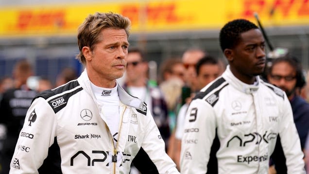 Brad Pitt’s F1 Movie Could Be The Most Expensive Film Ever Made