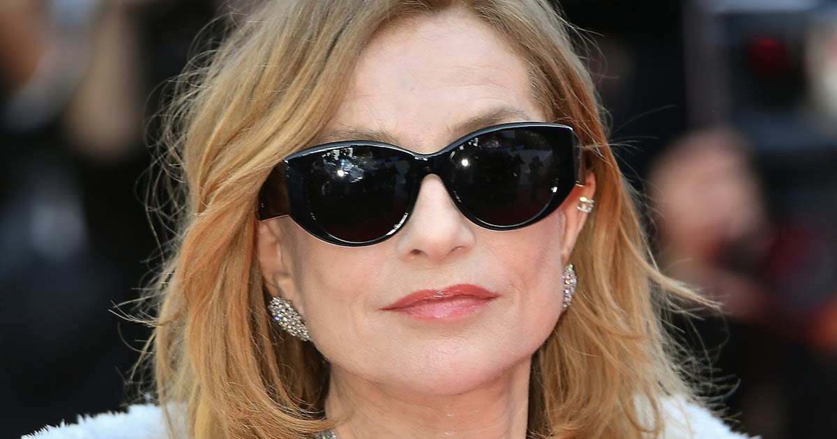 Isabelle Huppert's Couture Bathrobe Shuts Down The Cannes Red Carpet