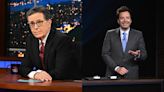 On The Same Day Jimmy Fallon Allegations Dropped, His Podcast Co-Star Stephen Colbert Discussed How Episodes Are Actually...