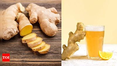 Raw Ginger Water Benefits: 8 Reasons to drink raw Ginger water after every meal | - Times of India