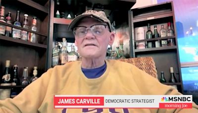 James Carville suggests Kamala Harris is more vulnerable than happy Democrats think: 'Tough sledding ahead'