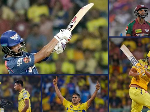 CSK vs LSG IPL 2024: Chennai and Lucknow; top-performing players so far