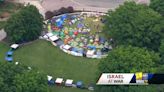 Encampment grows at Johns Hopkins University in protest of Israel-Hamas war