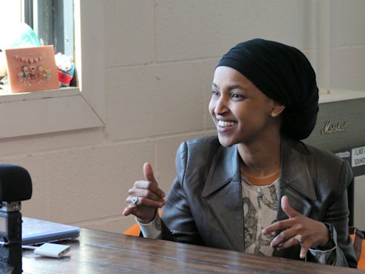 Rep. Ilhan Omar remains an international celebrity even as she fights to hold onto her district