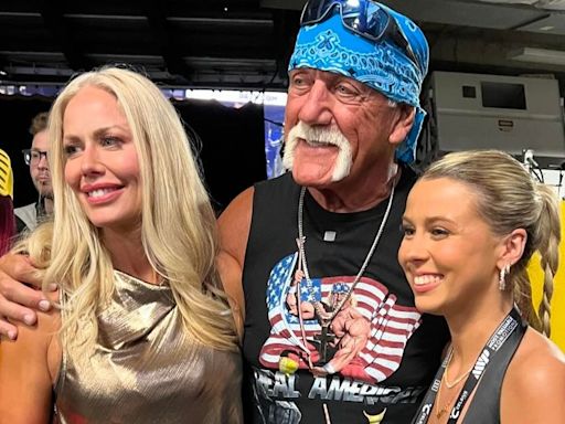 Hawk Tuah girl controversy as she meets Hulk Hogan – but fans say 'get that bag'