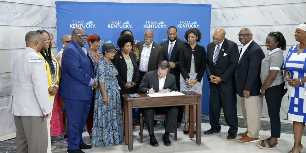 Beshear makes Juneteenth a Kentucky holiday, protects natural hair in state workplaces
