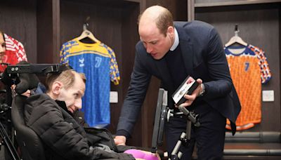 Prince William Shares Touching Tribute Following Death of Rugby Star with Motor Neuron Disease