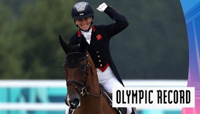 Paris 2024 eventing highlights: Laura Collett sets new dressage Olympic record