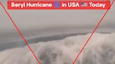 Old clip misrepresented as Hurricane Beryl